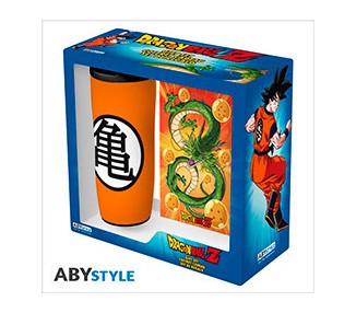 Dragon Ball Gift Set: Tazza Thumbler/Notebook DBZ