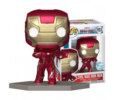 Funko POP! Marvel Civil War: CW Iron Man (1153) EXM