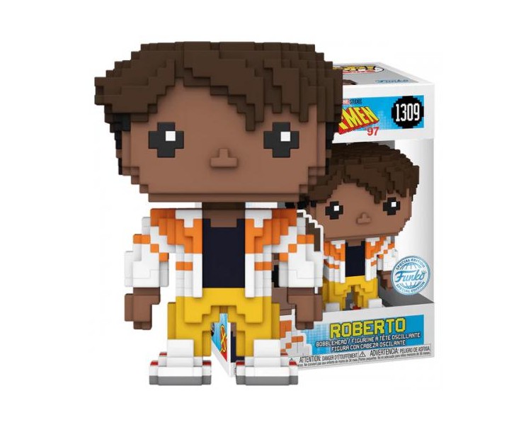 Funko POP! X-Men '97 8-Bit: Roberto (Sunspot) (1309) EXM