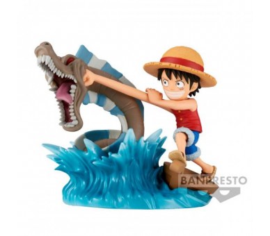 One Piece WCF Log Stories Sea Monster Monkey D.Luffy 7cm