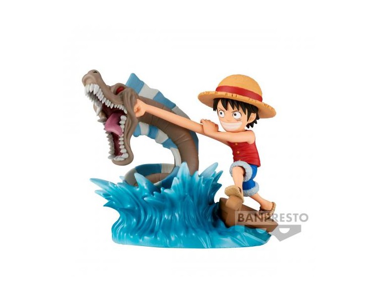 One Piece WCF Log Stories Sea Monster Monkey D.Luffy 7cm