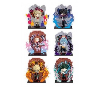 My Hero Academia (6pz) Wall Art Coll. Heroes/Villains 6cm