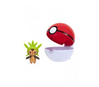 Pokemon Clip'n'Go Poke Balls Chespin & Poke Ball 5cm