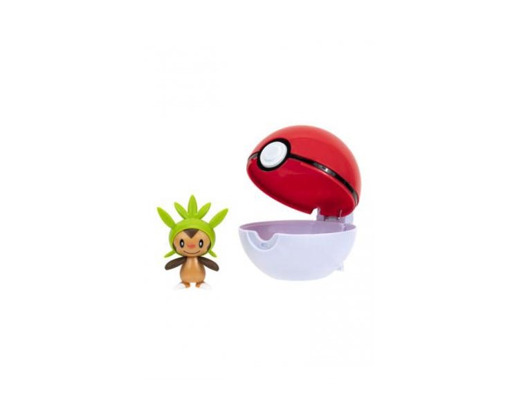 Pokemon Clip'n'Go Poke Balls Chespin & Poke Ball 5cm