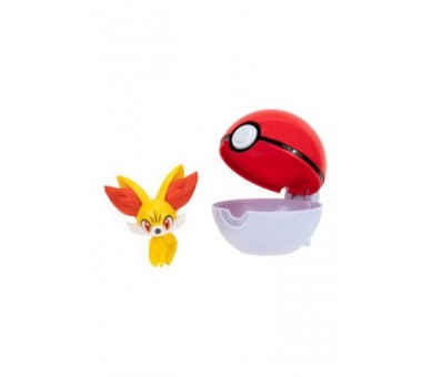 Pokemon Clip'n'Go Poke Balls Fennekin & Poke Ball 5cm