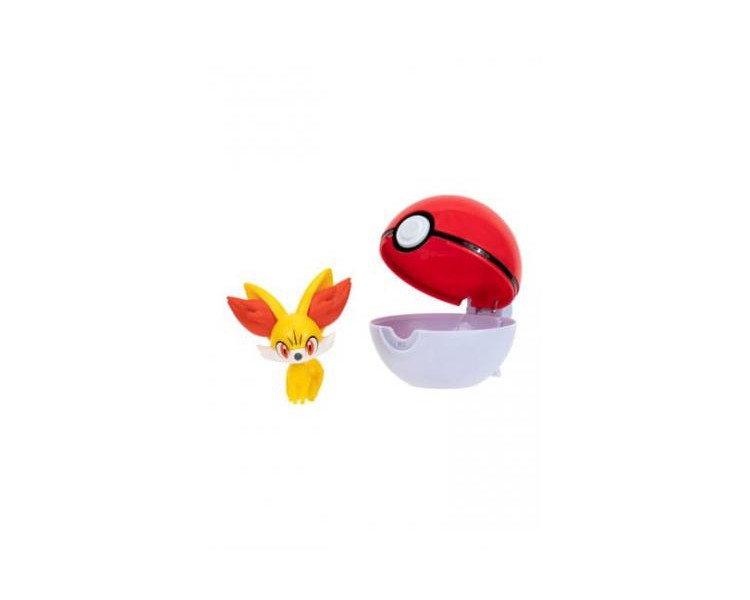 Pokemon Clip'n'Go Poke Balls Fennekin & Poke Ball 5cm