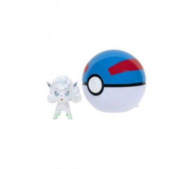 Pokemon Clip'n'Go Poke Balls Alolan Vulpix & Poke Ball 5cm