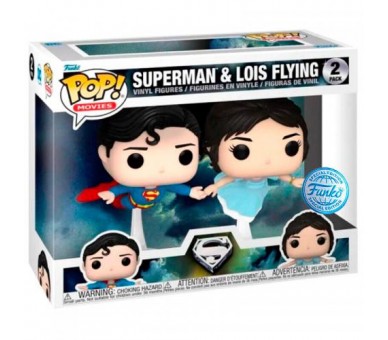 Funko POP! Moment DC Comics Superman/Lois Flying (2PK) EXM