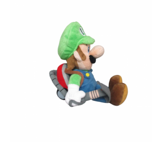 Nintendo Peluche Super Mario: Luigi w/Poltergust 25cm