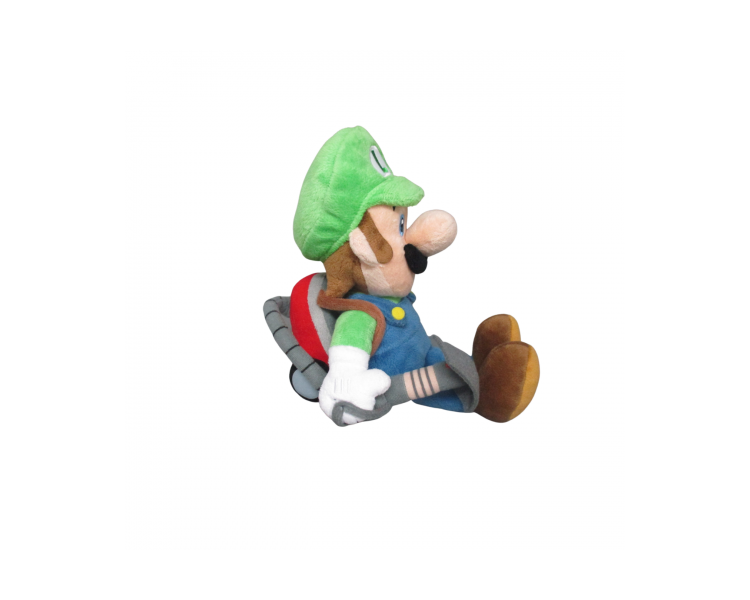 Nintendo Peluche Super Mario: Luigi w/Poltergust 25cm