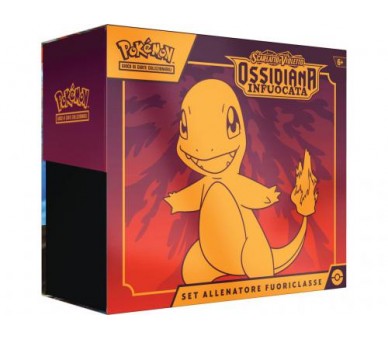 Pokemon SV3 Set Allenatore Fuoriclasse Ossidiana Infuocata