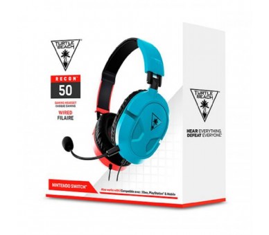 Cuffie Recon 50 Red/Blu INT (Xbox-Ps4-Ps5-Sw)