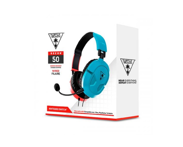 Cuffie Recon 50 Red/Blu INT (Xbox-Ps4-Ps5-Sw)