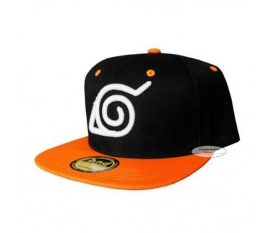 Naruto Shippuden Cappellino (L) : Logo Orange