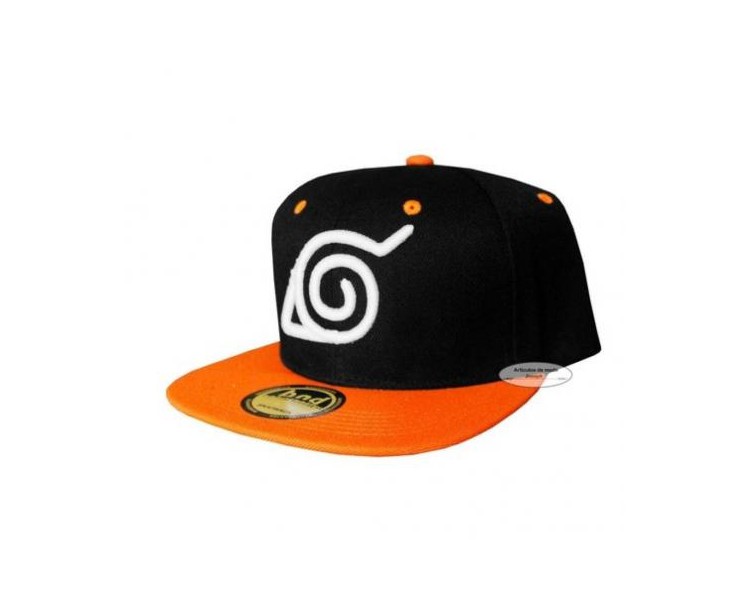 Naruto Shippuden Cappellino (L) : Logo Orange