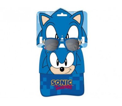 Sonic The Hedgehog set Cap + Sunglasses