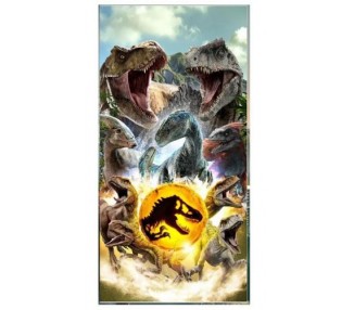 Jurassic World Telo Mare Microfibra : Logo 140x70cm