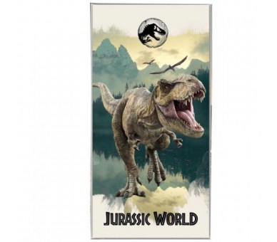 Jurassic World Telo Mare Microfibra : T-Rex 140x70cm