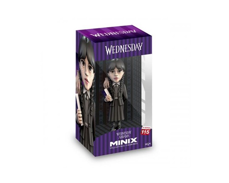 Minix Collectible Fig: Mercoledi Addams (B) 12cm