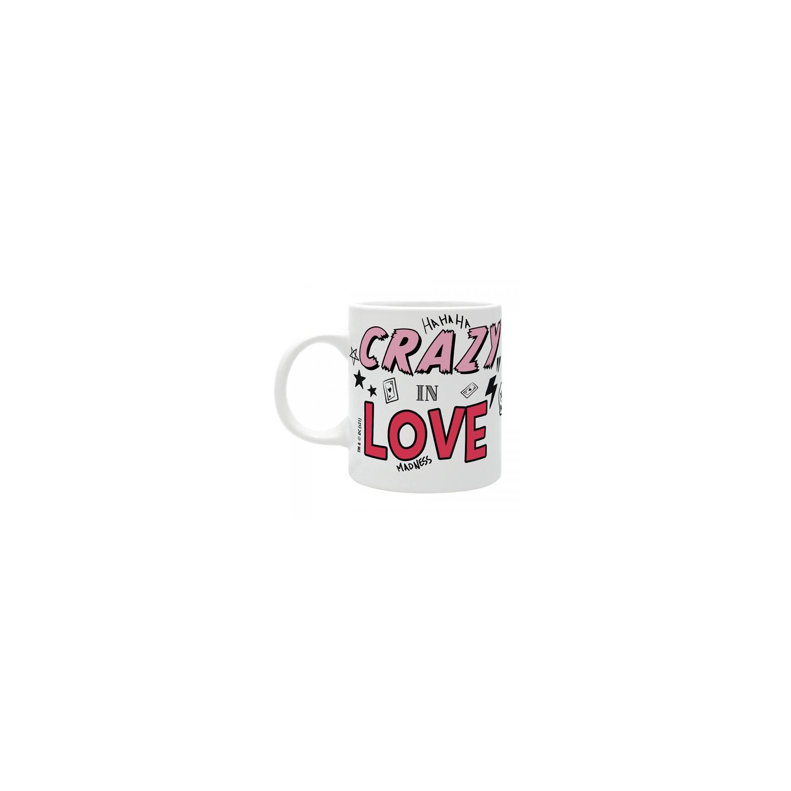 Dc Comics Tazza 320ml Subli : Couple HQ Joker Crazy in Love