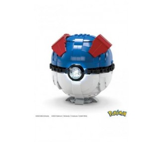 Pokemon Mega Construx Jumbo Great Ball 13cm