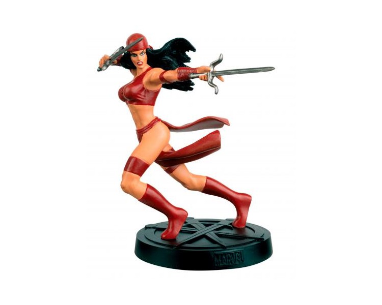 ST Marvel Fact Files : Cosmic Elektra 15cm RESINA