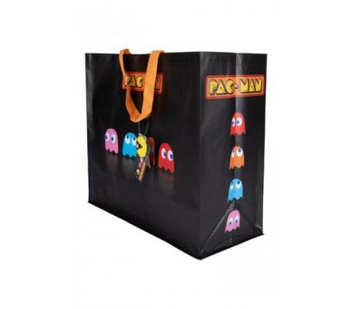 Pac-Man Shopping Bag : Black 40cm