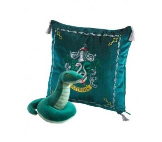 Harry Potter House Cushion w/Plush Fig Slytherin