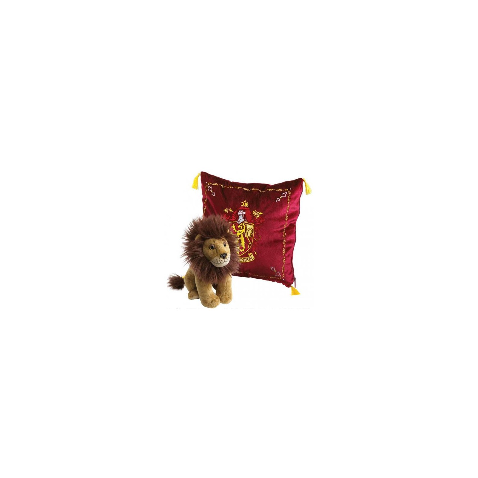 Harry Potter House Cushion w/Plush Fig Gryffindor