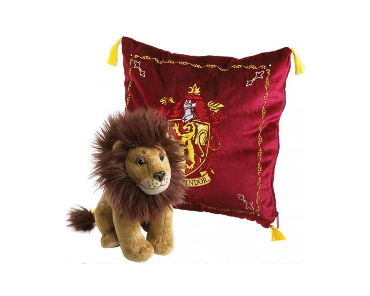 Harry Potter House Cushion w/Plush Fig Gryffindor