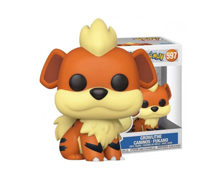 Funko POP! Pokemon: Growlithe Caninos Fukano (597)