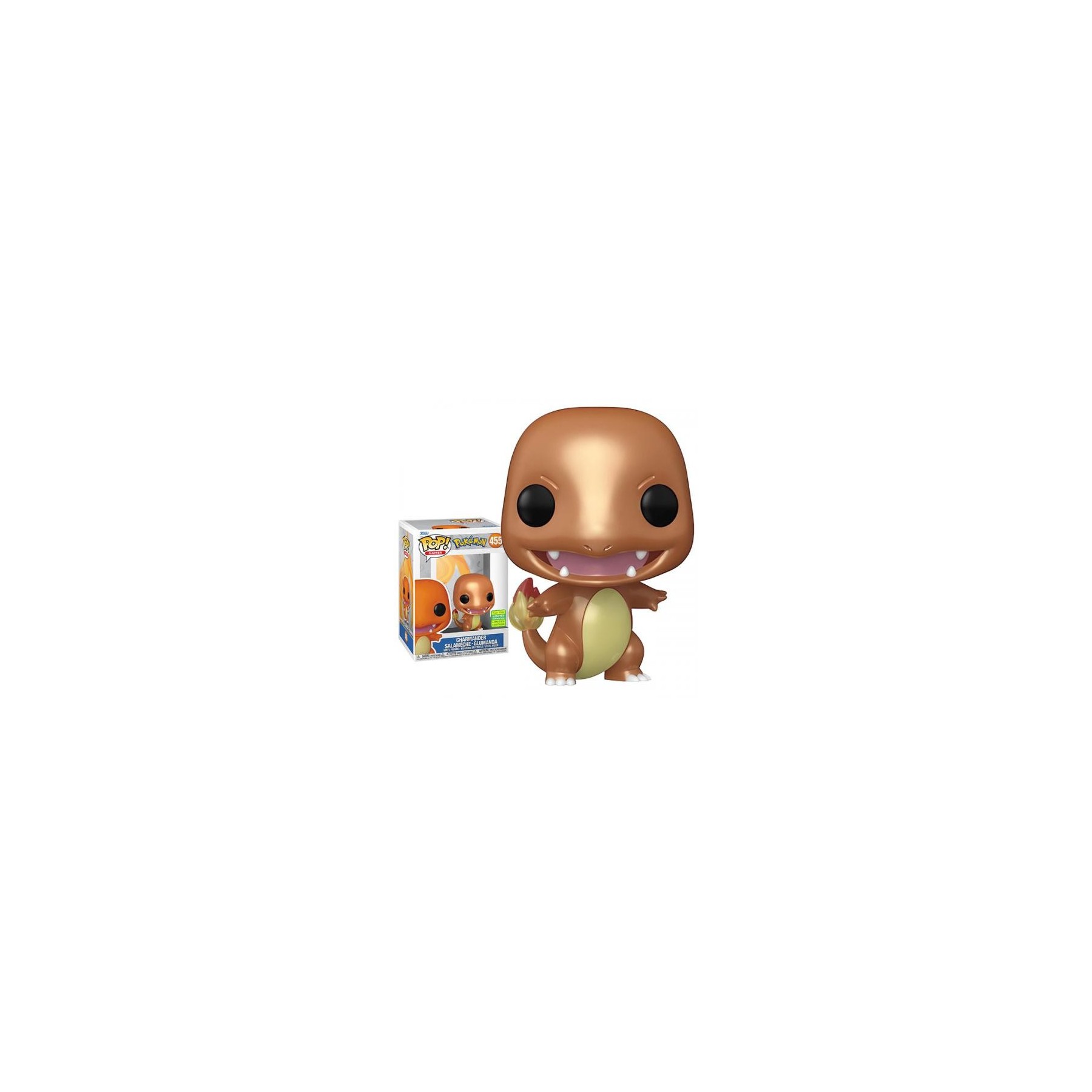 Funko POP! Pokemon: Charmander SG (Metallic) (455) EXM