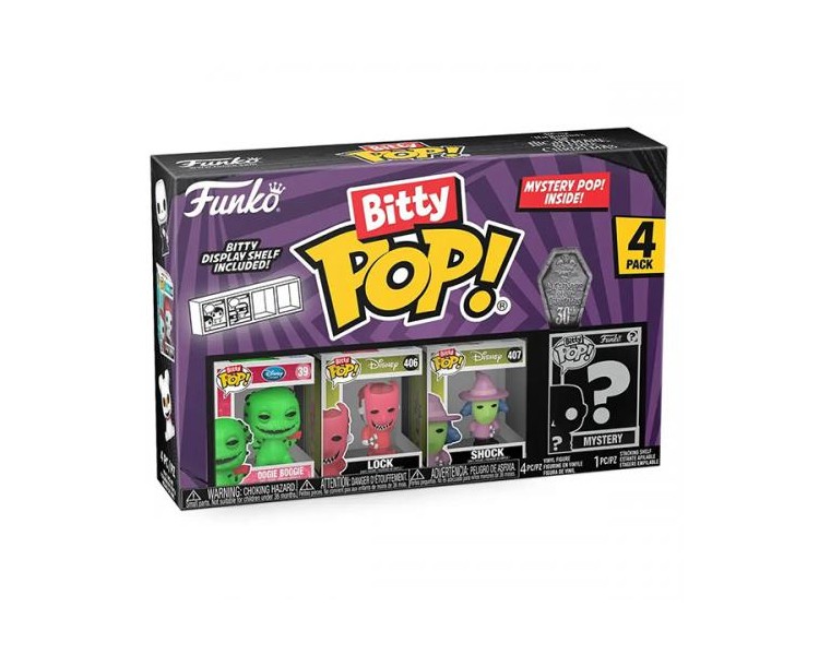 Funko Bitty POP! 4 Pack Nightmare Before Xmas: Oogie Boogie