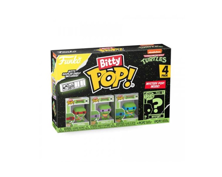 Funko Bitty POP! 4 Pack TMNT: 8-Bit