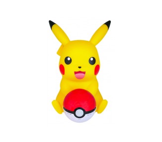 Lampada Speaker Wireless Pokemon Pikachu Sitting / Poke Ball