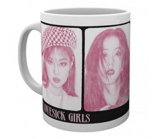 Black Pink Tazza 320ml Subli Lovesick Girls