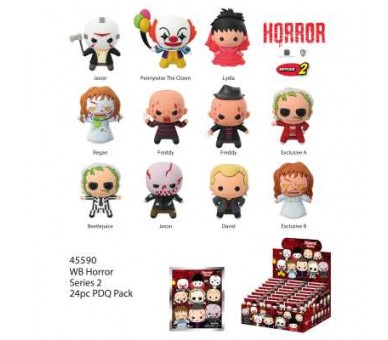 Horror S2 Bag Clip (24pz) Blind Box Display 6cm