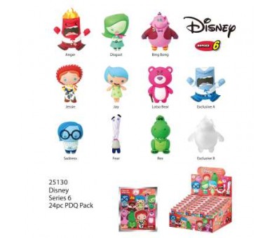 Pixar Bag Clip (24pz) Blind Box Display 6cm