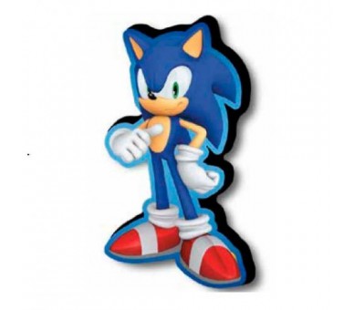 Cuscino Sonic the Hedgehog 3D 35cm