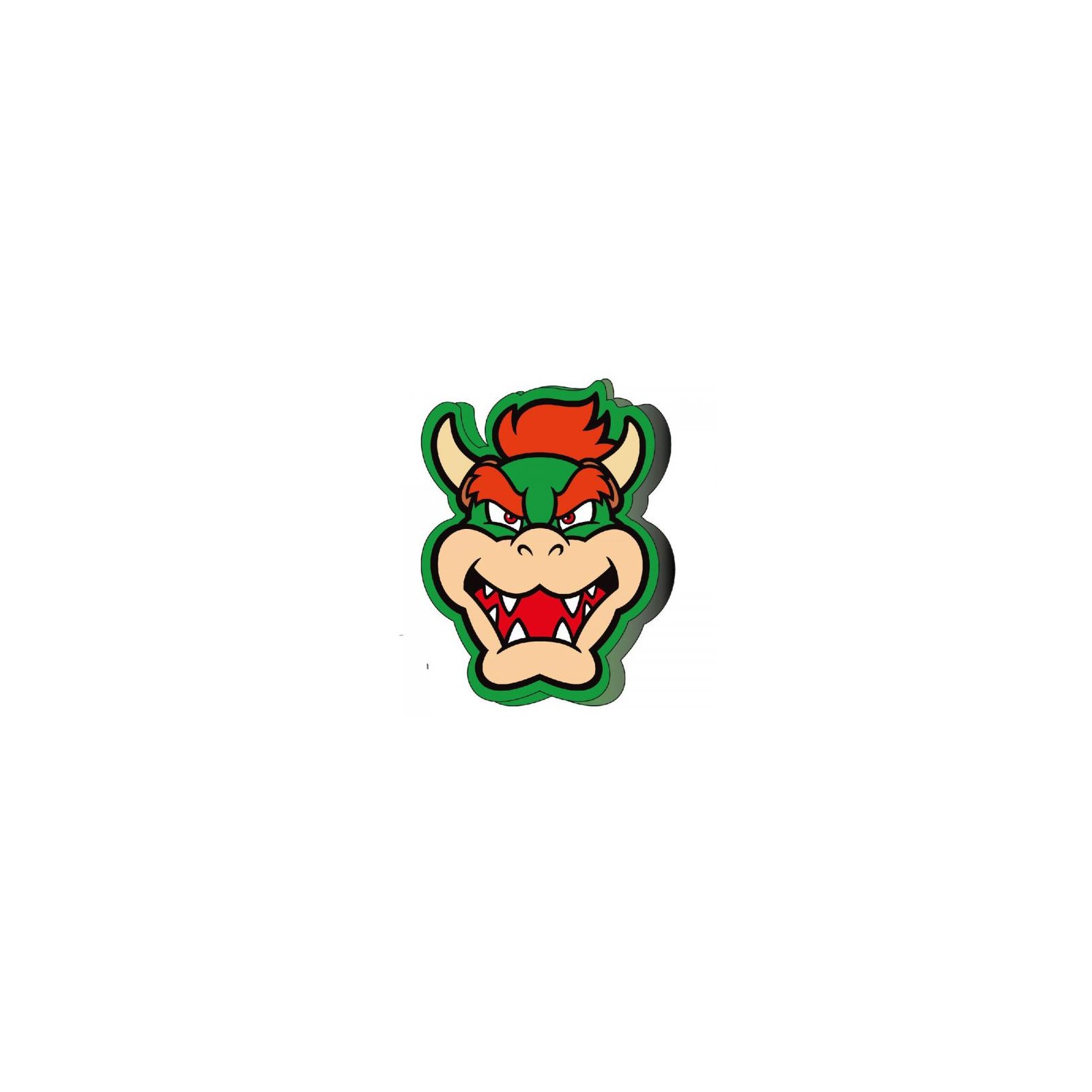 Cuscino Super Mario Bros Bowser 3D 40cm