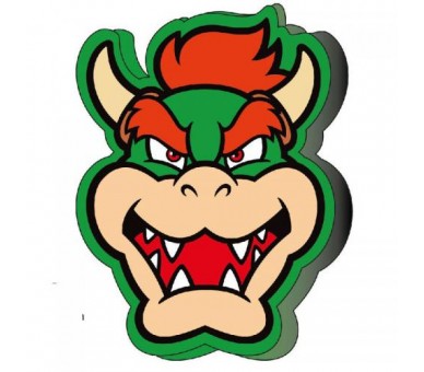 Cuscino Super Mario Bros Bowser 3D 40cm