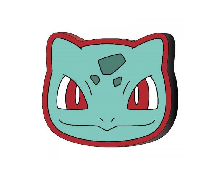 Cuscino Pokemon Bulbasaur 3D 40cm