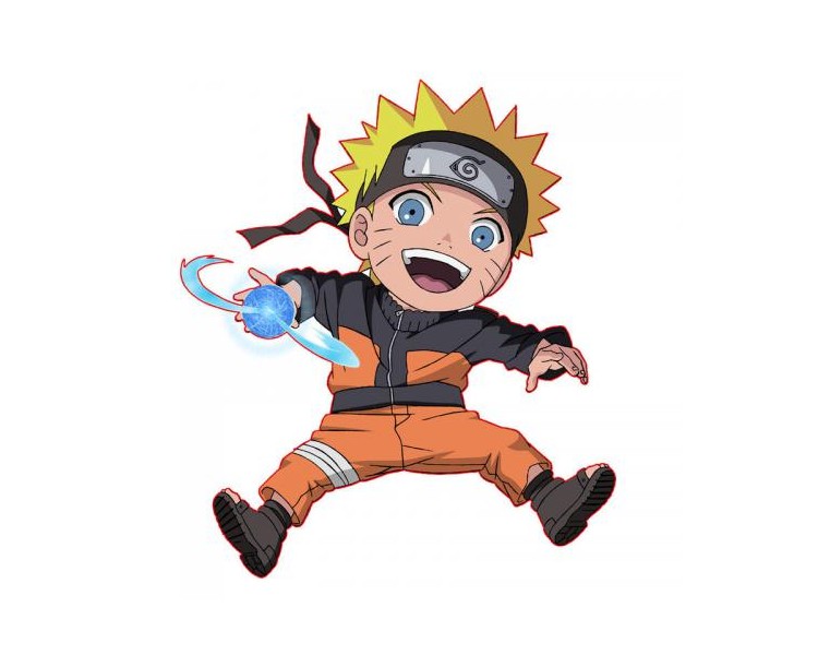 Cuscino Naruto Shippuden 3D Naruto 40cm