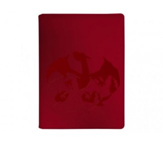 Pokemon Album Pelle 20 pagine 9 tasche /360 Charizard cards