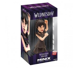 Minix Collectible Fig: Mercoledi Addams 3 Ball Dress 12cm