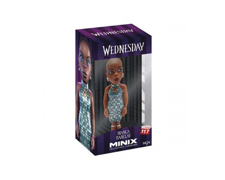 Minix Collectible Fig: Mercoledi Bianca Barclay 12cm