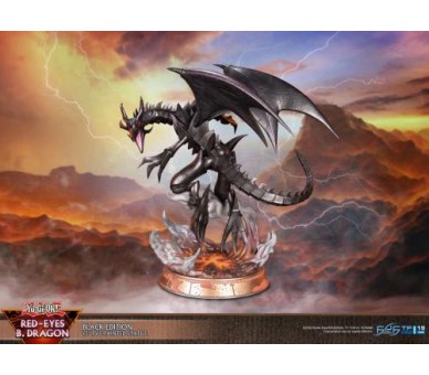 ST Yu-Gi-Oh! Red-Eyes B.Dragon Black Edition 33cm