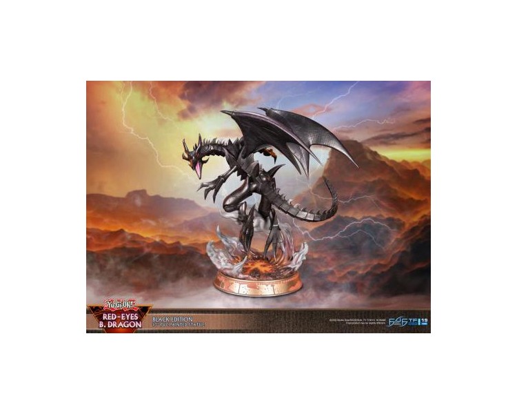 ST Yu-Gi-Oh! Red-Eyes B.Dragon Black Edition 33cm