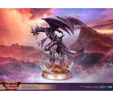 ST Yu-Gi-Oh! Red-Eyes B.Dragon Purple Edition 33cm