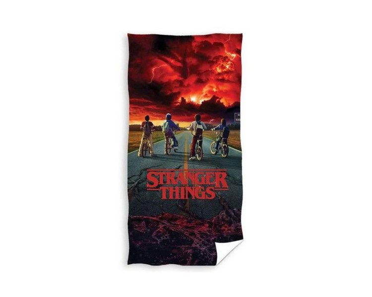 Stranger Things Telo Mare Microfibra Group (A) (140x70)